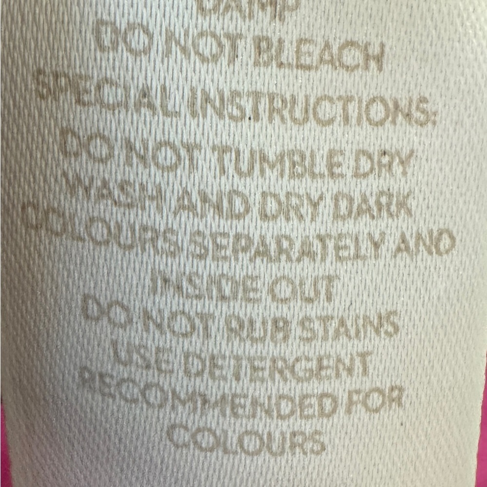Boden Linen Blend Embroidered Skirt – Pink & Red – Size 6 - Picture 6 of 7